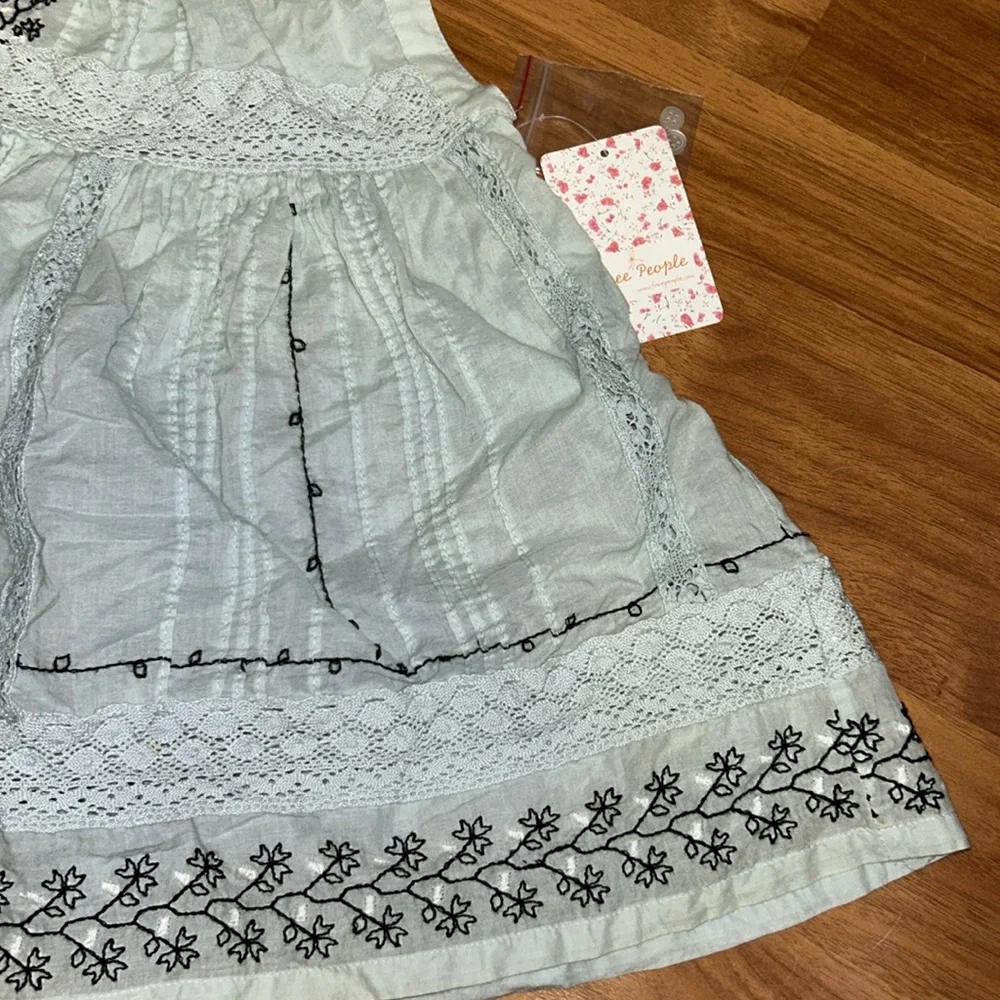 NWT Free People Apron Swing Tank Top